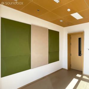 Звукопоглощающие панели Soundbox Office из ткани устраняют эхо в помещении - Product Image 3