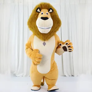 Costume gonfiabile gigante della mascotte di alta qualità del costume del leone gonfiabile gigante di vendita calda