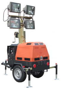 Nhà máy trực tiếp bán tháp ánh sáng chất lượng cao Máy phát điện diesel va loạt tháp chiếu sáng di động - Product Image 5