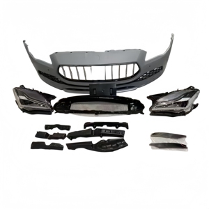 Nouvel ensemble de carrosserie de haute qualité style GTS (lame avant, ailes et pare-chocs arrière) pour <span class=keywords><strong>Maserati</strong></span> Quattroporte – Pièces de mise à niveau à ajustement universel - Product Image 4