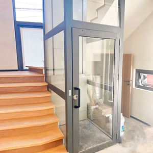 Ascensore Residenziale ad Alta Stabilità per Ville e Piccole Abitazioni, Elevatore Senza Ingranaggi con Sedile Sicuro e Eccellente Trazione - Product Image 1