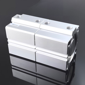 Cilindro Neumático Sdat de 40 mm, Doble Acción, Cuerpo de Aluminio, Conexión Roscada, Multiposición, Fijo - Product Image 2