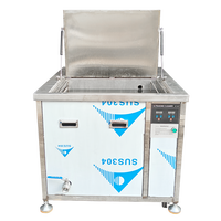 Pompe de réservoir de filtration 135L Pièces de fréquence de balayage de dégazage personnalisées Nettoyage du nettoyeur à ultrasons de contrôle PLC