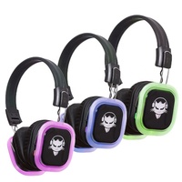 Casque Disco silencieux vente en gros 500m contrôle Distance casque de fête stéréo silencieux Disco écouteur et émetteur