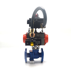 Q641F46 บอลวาล์วแบบลมพร้อมซับในฟลูออรีน ขนาด 2 นิ้ว สำหรับของเหลวเคมี อุณหภูมิปกติ ใช้ในอุตสาหกรรม - Product Image 2
