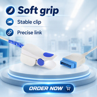 Sonde SpO2 à pince digitale pour adulte 11 broches compatible GE Healthcare Solar 7000 ProCare 300 pour usage hospitalier