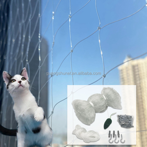 Kinderveiligheidsschermbescherming Kattennet Anti-Val Balkon Mesh Hek Met Proefscherm Op Maat Gesneden Verwerkingsservice - Product Image 4
