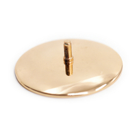 Support de présentation de bijoux en or personnalisé pour bagues, boucles d'oreilles, colliers, vitrine de comptoir
