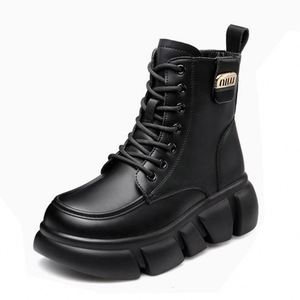 Botas de Nieve para Mujer, Estilo Inglés, Otoño, con Suela Gruesa Antideslizante y Características Cálidas que Brindan Comodidad y Calor - Product Image 6