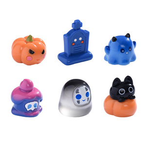 Mini Elfos de Resina para Halloween, Decoraciones de Fantasmas, Calabazas y Gatos, Decoración de Interiores - Product Image 5