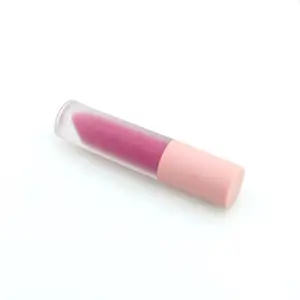 Tubos vacíos de brillo de labios, envase de lápiz labial redondo de lujo, 3mm, con logotipo privado, nuevo diseño