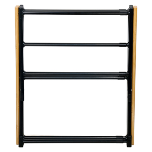 Supports de rangement pliables à 3 couches Organisateur de séchoir à linge Séchoir à linge intérieur en <span class=keywords><strong>bambou</strong></span> - Product Image 5