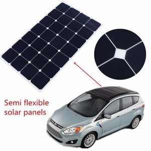 แผงโซลาร์เซลล์แบบยืดหยุ่นน้ำหนักเบา 50W 12V ชุดโซลาร์เซลล์แบบยืดหยุ่น - Product Image 3
