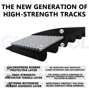 200-400KG Silent Electric Stair <b>Climbing</b> Vehicle Cargo Handling Cart Crawler-Type Up And Down Stair Climber Folding Vehicle - Product Image 2