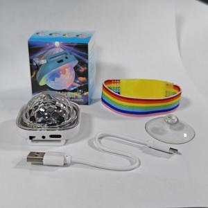 LED Atmosphere Light Auto Saugnapf Bunte Basis Wearable Watch Magic Ball Bühnen licht - Product Image 6