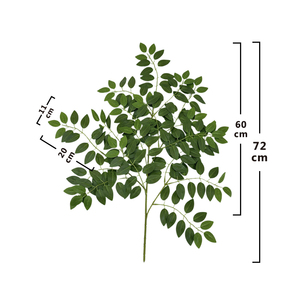 QYYM-433 3D Jujube Leaf Simulation Plant False <strong>Leaves</strong> Red <strong>Artificial</strong> Plants Greenery - Product Image 1