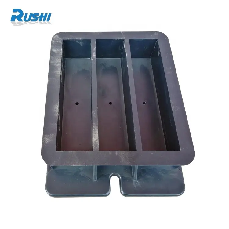 40x40x160 Mm Cement Flexure Mould Three Gang Prism Plastic Mold