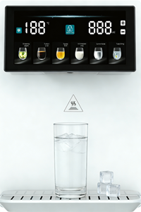 Distributeur d'eau mural grande capacité avec raccordement direct, chauffage rapide, purificateur domestique pour eau chaude et froide, option d'installation double - Product Image 3