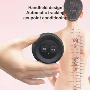 Mini máquina eletrônica de massagem corporal, máquina de terapia para alívio de dores para ombro e pescoço