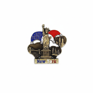 Imán de Nueva York 300PC 25DZ/CS, imanes de hojalata de goma de PVC personalizados, recuerdos de turismo cuadrados, fabricante de logotipo de Nueva York - Product Image 2
