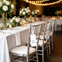 Panneau de réservation de siège de mariage personnalisé en acrylique avec ruban, décoration de carte de table pour cérémonie de mariage