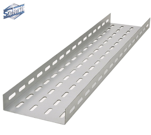 Factory Direct Sales Competitive Industrial 300mm Steel Ventilated Ladder Tray <b>Outdoor</b> Rustproof <b>Cable</b> Tray Hot-Dipped - Product Image 1