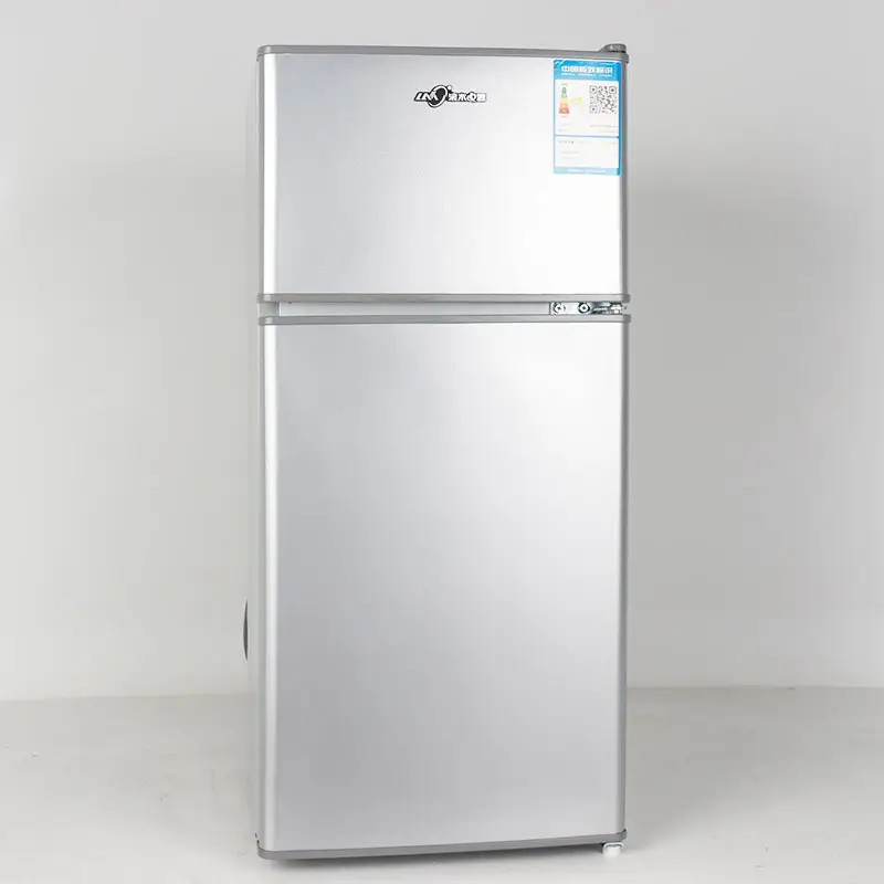 Refrigerador compacto CN 138, Mini nevera de doble puerta, barata