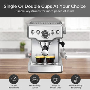 PANCERK Fabricantes de Máquinas de Café, Equipos para Máquinas de Espresso, Cafetera Espresso para Hogar, Oficina, Restaurante, Cafetería - Product Image 5