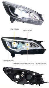 MJ LED faro faro faro aggiornamento per <span class=keywords><strong>Ford</strong></span> <span class=keywords><strong>KUGA</strong></span> MK2 2013-2016 6000k colore 12V <span class=keywords><strong>accessori</strong></span> luci anteriori proiettori - Product Image 2