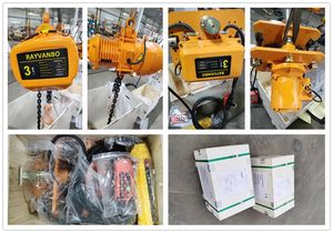 Fabrikant 1ton 2ton 3 Ton 5 Ton Hefketting Hijskraan 220V 380V Met Afstandsbediening - Product Image 6