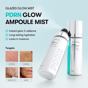 VT PDRN Glow Ampoule 100ml Cura Idratante per Elasticità e Luminosità per Tutti i Tipi di Pelle Secca - Product Image 2