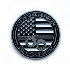 Moneda Conmemorativa Personalizada de Doble Cara al por Mayor, Baño de Plata Antigua, Motivo <span class=keywords><strong>Caos</strong></span> <span class=keywords><strong>y</strong></span> <span class=keywords><strong>Orden</strong></span>, Ideal para Colección <span class=keywords><strong>y</strong></span> Regalo - Product Image 1