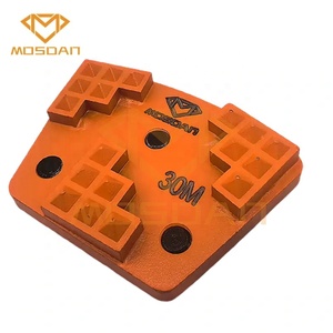 Herramientas de Diamante Sase Screws, Zapata de Pulido de Diamante con Forma de Pirámide Triple Trapezoidal para Preparación de Pisos de Concreto - Product Image 5