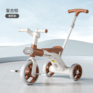 Patinete Infantil 3 en 1 de Tres Ruedas, Disponible en Varios Colores, Se Puede Sentar o Usar para Montar, Juguete para Bebés - Product Image 5