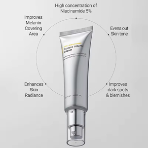 Crème pour le visage à la nicotinamide et à la vitamine C, tonifiante, liftante, éclaircissante, hydratante de nuit, anti-âge, anti-rides, blanchissante, pour tous types de peau - Product Image 2