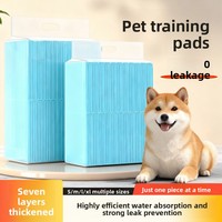 Pañales de Papel para Perros y Gatos, Almohadillas Absorbentes a Prueba de Orina, Ligeras y Portátiles, de Tela No Tejida, SAP y Pulpa de Madera, Paquete de Prueba