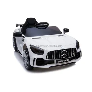 Mercedes Benz-coche eléctrico AMG GT R Para niños, vehículo Infantil con licencia, nuevo
