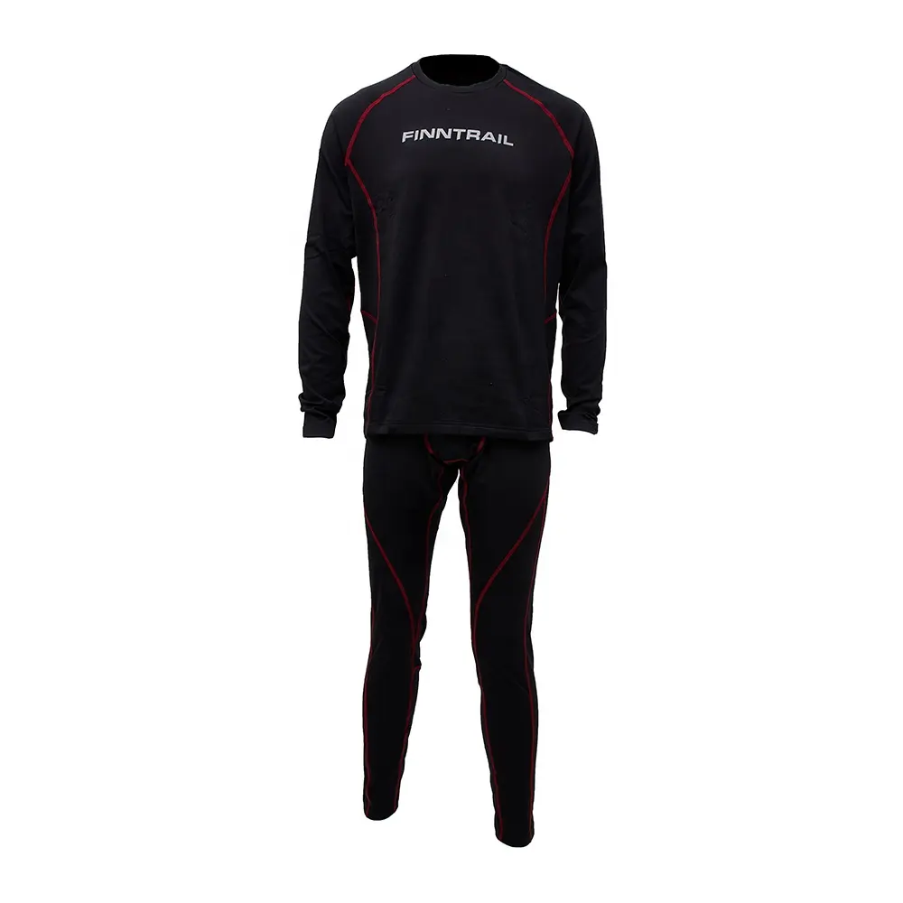 Sport Mannen Lange Onderbroek Thermisch Ondergoed 2 Stuk Koud Weer Base Layer Set