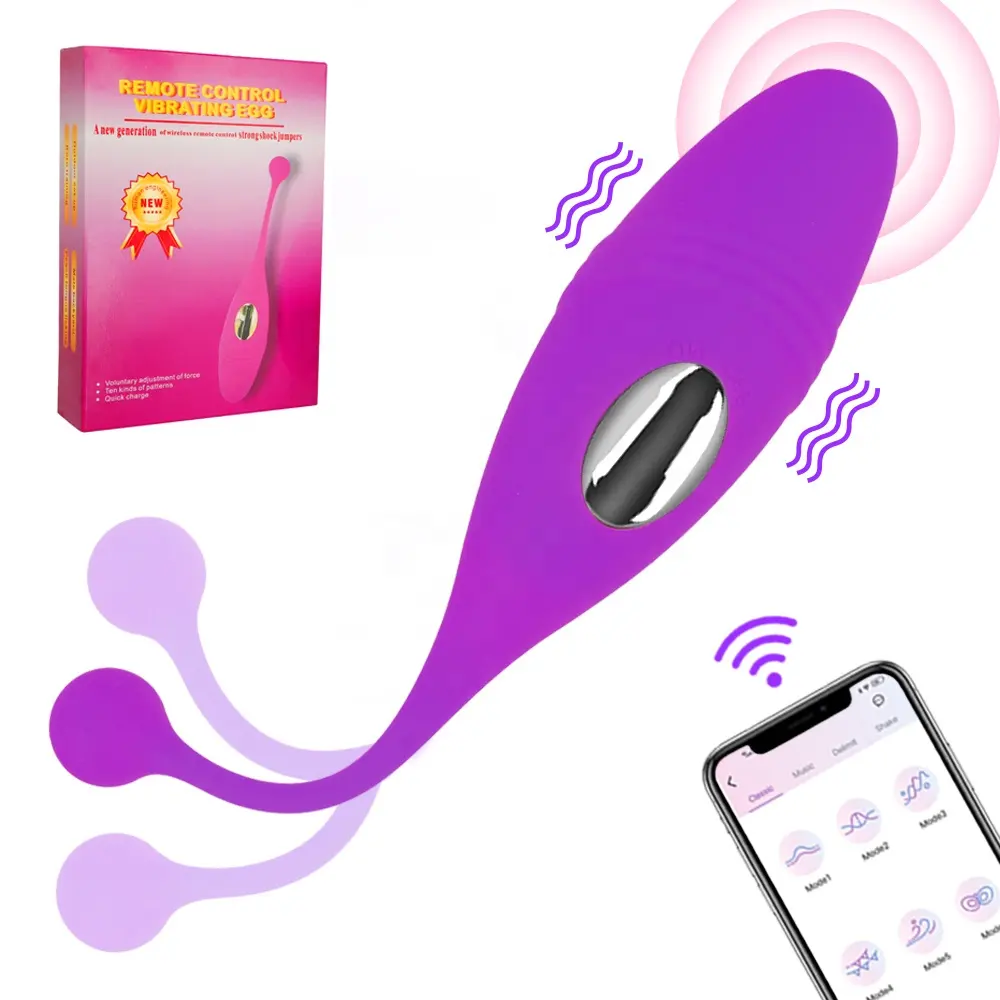 9 Frequency Vagina Vibrator G-spot Massage Silicone Wireless APP Remote Control Bluetooth Connect Clit Adult Sex Toys for Women