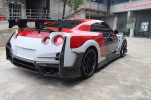 ชุดแต่งแอโรคาร์บอนไฟเบอร์สไตล์ TS สำหรับ Nissan GT-R R35 ปี 2008-2024 แบบเต็มคัน - Product Image 5