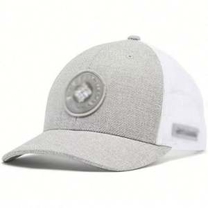 Gorra de béisbol de algodón con malla bordada personalizada para hombre, estilo moderno, tipo trucker con cierre a presión. - Product Image 4