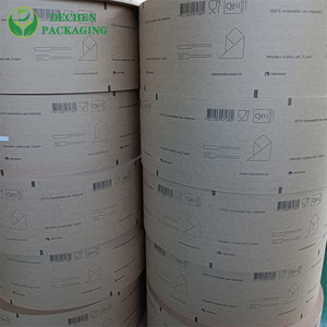 Fish Wrapper Sugar-packaging-paper 80gsm Brown Kraft Heat Seal Sachet Craft Paper Roll