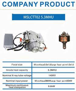 Accessoires d'équipement de radiologie médicale Tube à rayons X sous vide d'insertion de CT pour l'électricité de Source d'alimentation de balayages de radiologie - Product Image 5