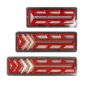 Nouveau feu arrière LED pour camion remorque, étanche IP67, 24V, clignotant dynamique de haute qualité - Product Image 1