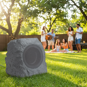 Altavoz Solar Portátil Rock Party Gris Bluetooth V5.0 para Fiestas al Aire Libre - Product Image 2