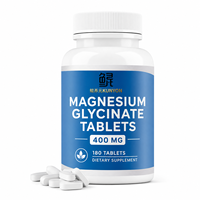 Comprimés de glycinate de magnésium KUNYON, complément minéral à absorption élevée, soutien quotidien pour la santé des adultes