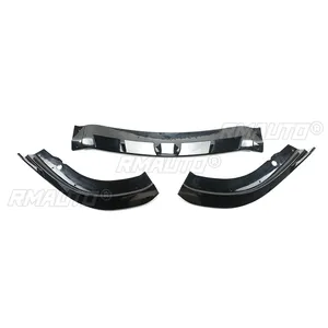 For Chrysler 300 C S SRT 2016-2023 <strong>Car</strong> Front Bumper Lip Splitter Spoiler <strong>Diffuser</strong> <strong>Protector</strong> 3PCS 2017 2018 2019 2020 2021 2022 - Product Image 2