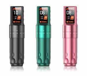เครื่องสักไร้สายแบบปรับระยะได้ ปากกาโรตารี่สำหรับช่างสักมืออาชีพ - Product Image 1