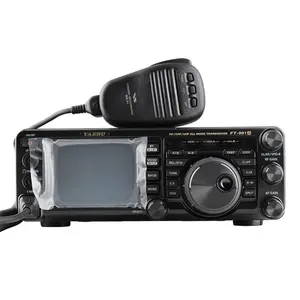 Uzun menzilli YAESU FT-991A araç FM mobil telsiz CB araba radyo, telsiz 50km