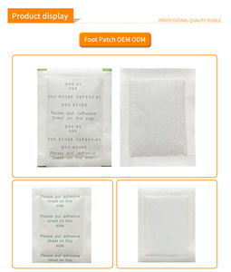 แผ่นแปะเท้าดีท็อกซ์ทำความสะอาดร่างกายแบบกำหนดได้เอง10แผ่นช่วยปรับปรุงคุณภาพการนอนหลับ - Product Image 3